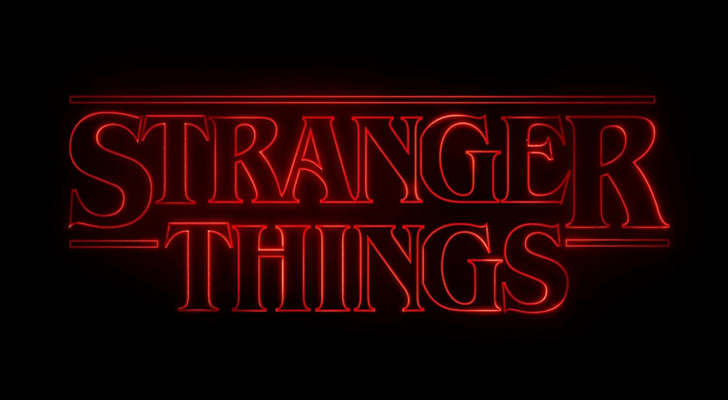 The Stranger Things logo.